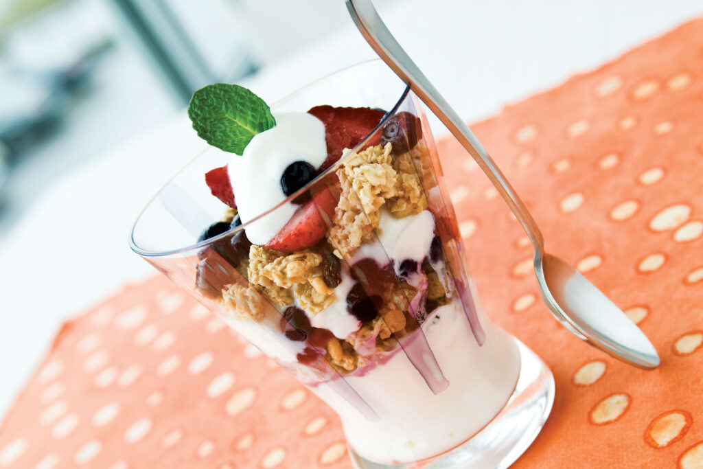 Soy Yogurt Parfait