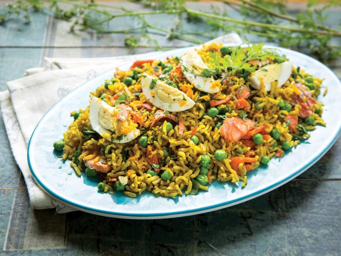 Coconut Salmon Kedgeree