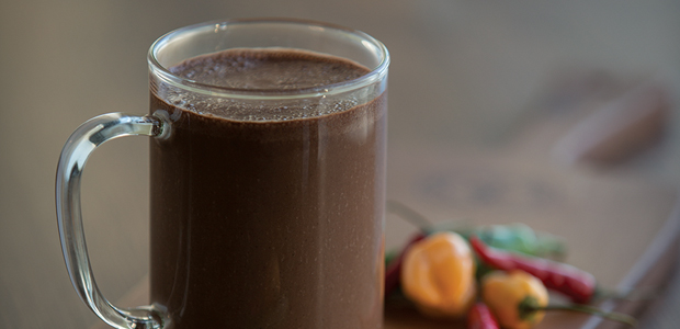 Warm Drinks-Mayan Hot Chocolate Smoothie
