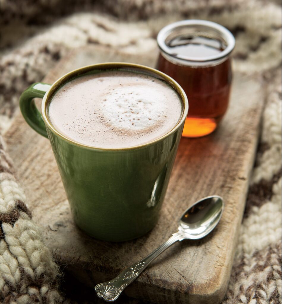 Healthy Warm Drinks-Macaccino