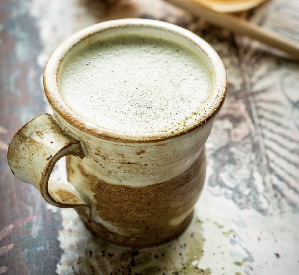 Healthy Warm Drinks-Matcha-Latte