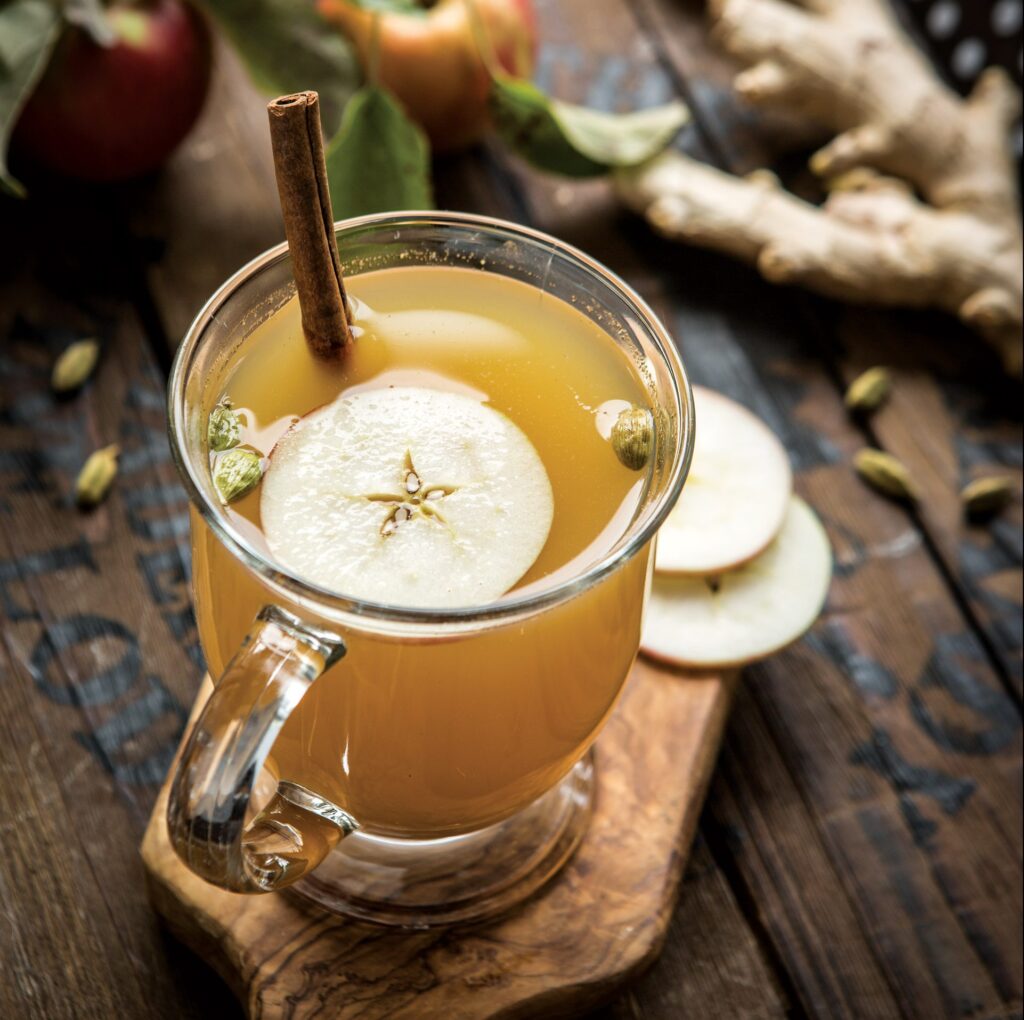 Healthy Warm Drinks-Spiced-Apple-Cider