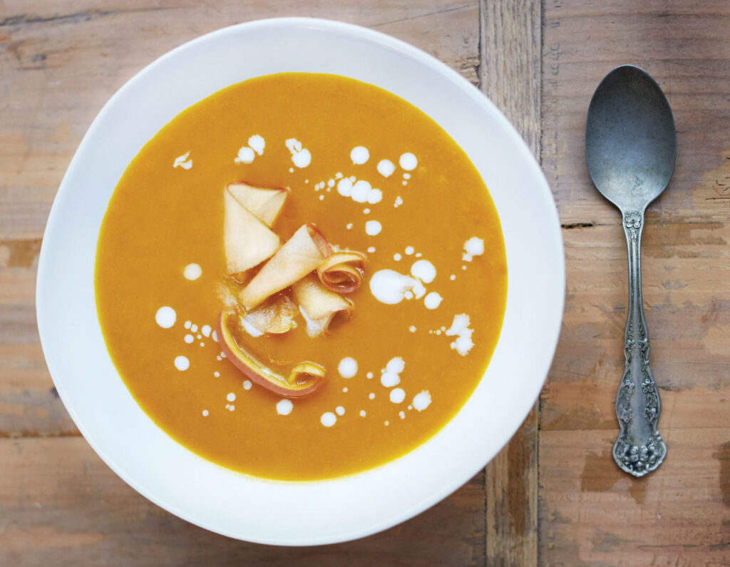 Superfood soups-Curried Apple and Butternut Squash Soup
