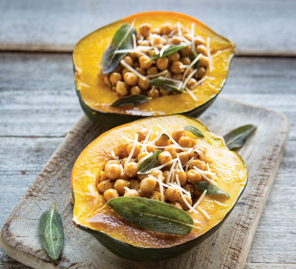 Roasted Garlic, Lemon, Chicken, and Kale Skillet Caesar