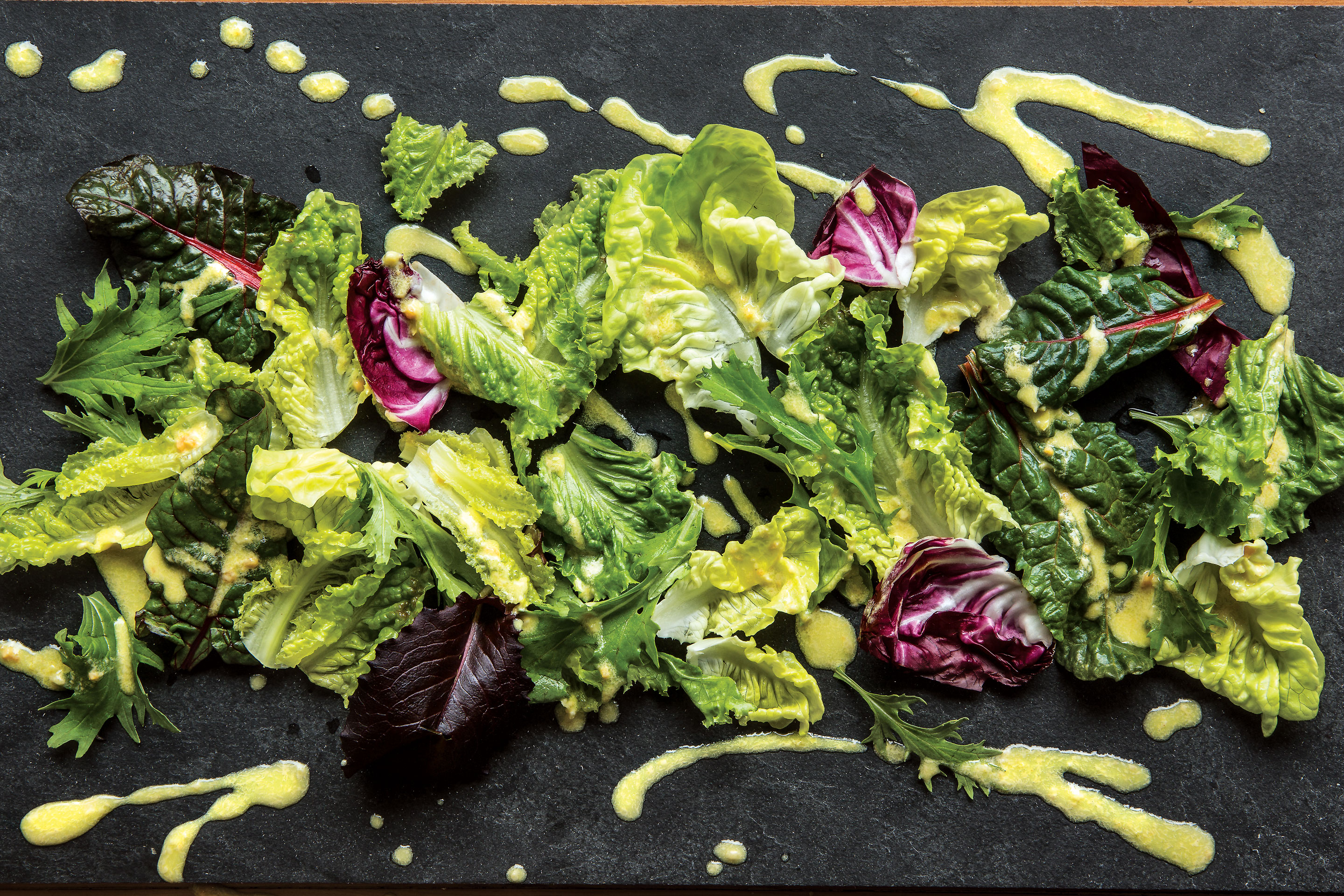 Little Gem Crudité with Lemon Aioli