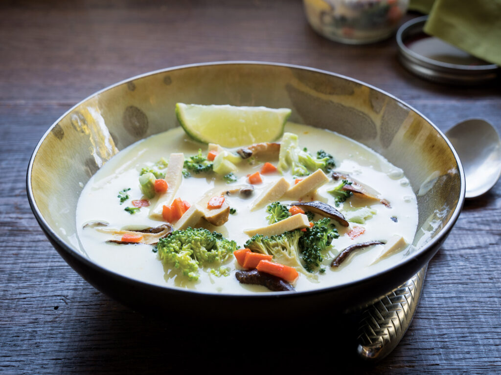 Thai Green Curry Coconut Soup