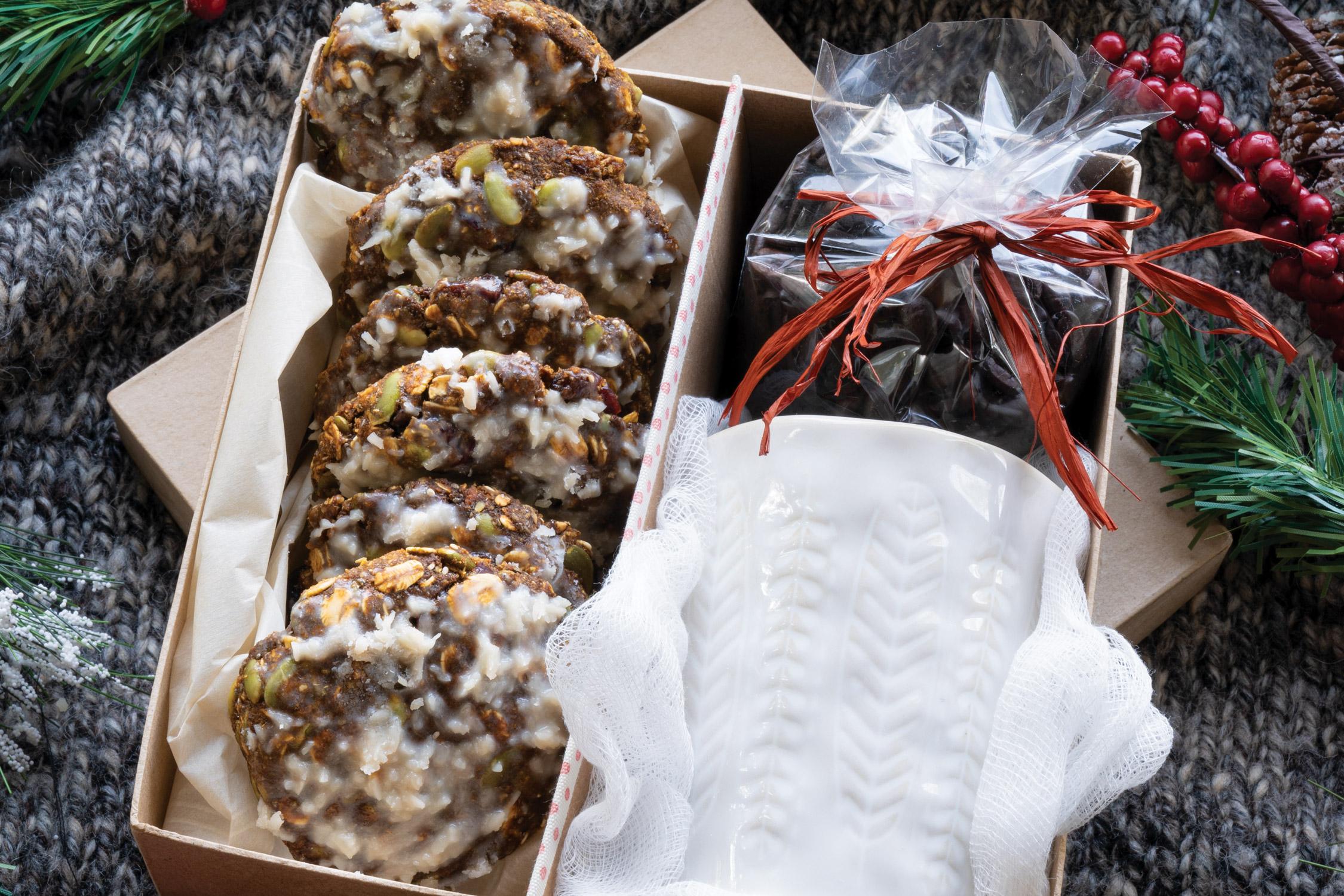 Gingerbread Breakfast Cookies