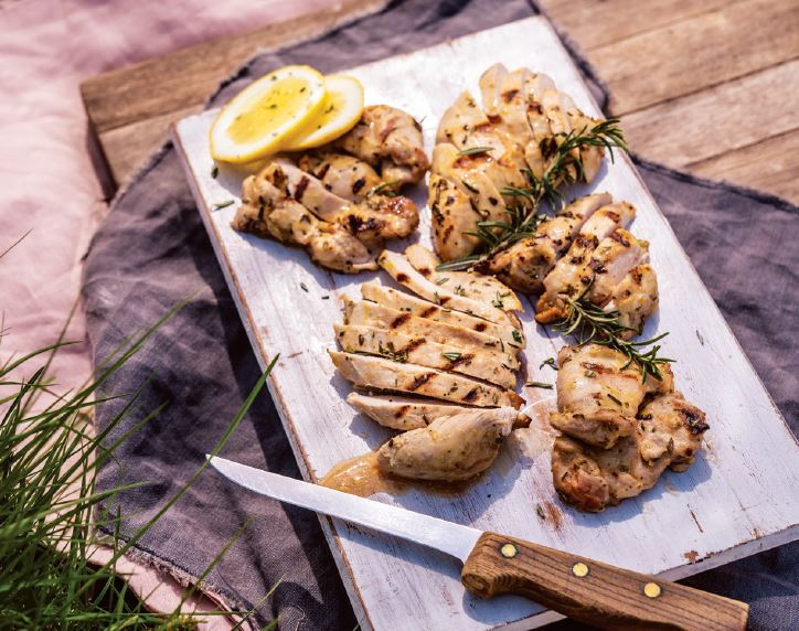 Lemon and Garlic Grilled Chicken