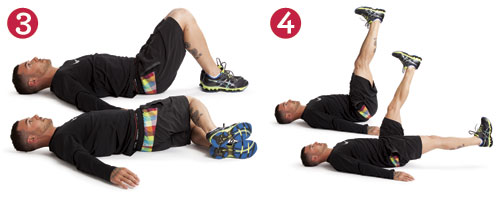 Oblique crunches / Dead Bug