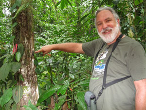 Tom Newmark and incense tree