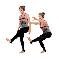 Hopscotch drop squats