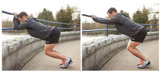 Bent Leg, Body Weight Playground Skullcrushers