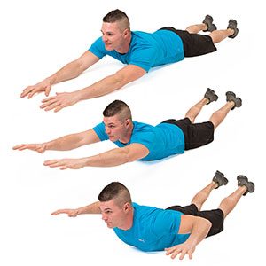 Superman Low Back Extension