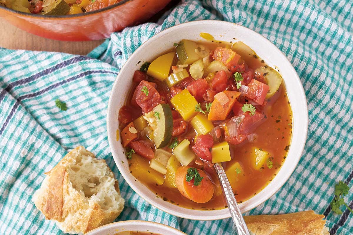 Cozy vegetable soup