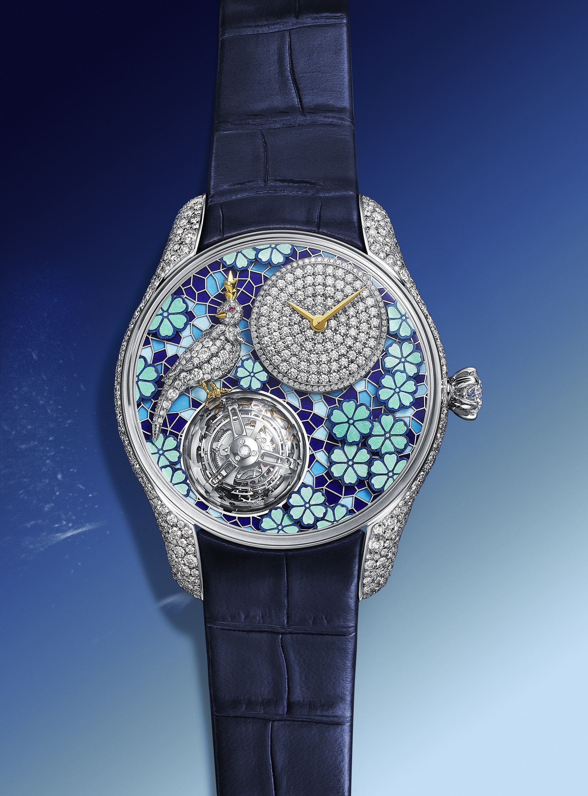 Jean Schlumberger by Tiffany Bird on a Flying Tourbillon